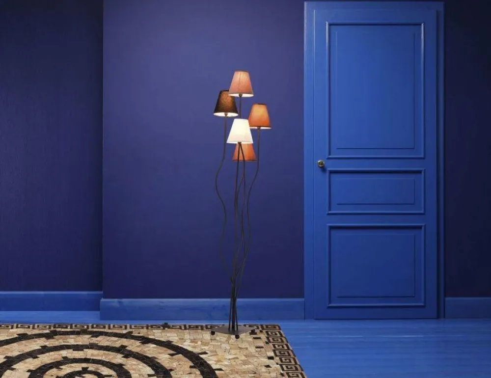 KARE Design Lattiavalaisimet*Flexible Mocca Cinque Lattiavalaisin