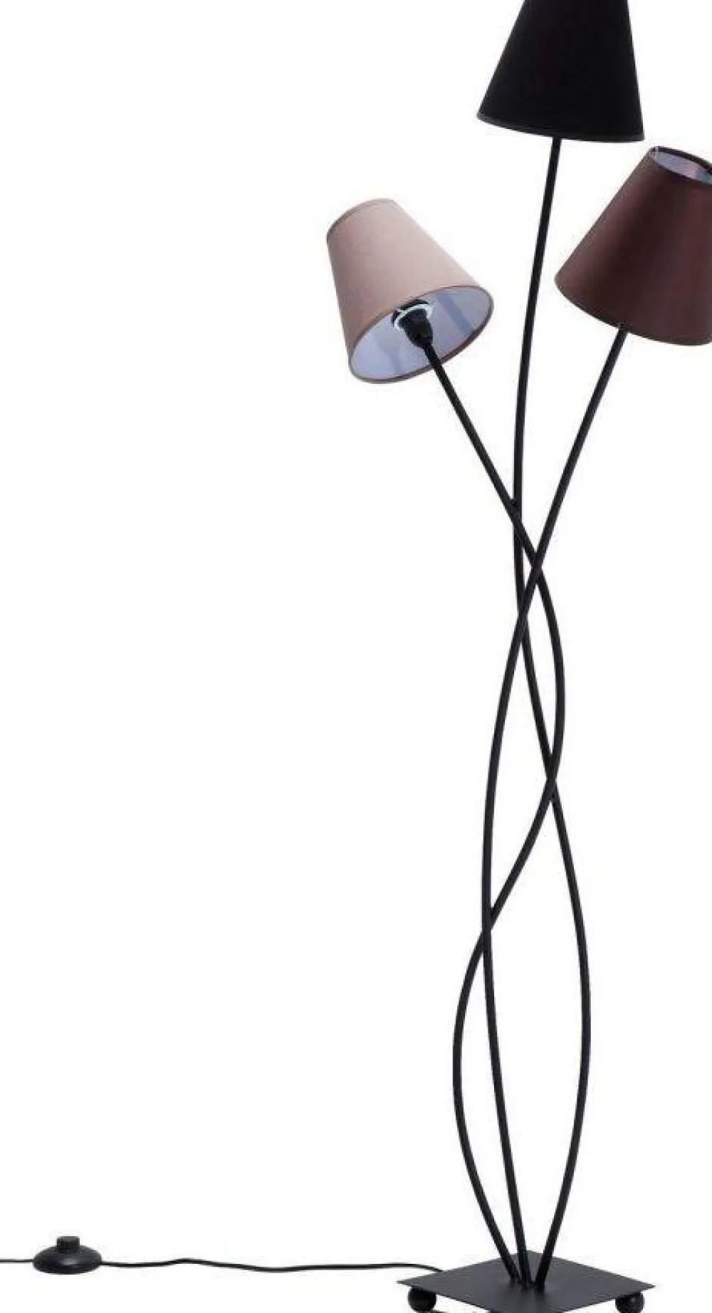 KARE Design Lattiavalaisimet|Olohuone*Flexible Mocca Tre Lattiavalaisin