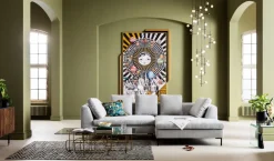 KARE Design Kulhot*Flower Bloom Deco Kulho, Kerma/kulta Ø25cm