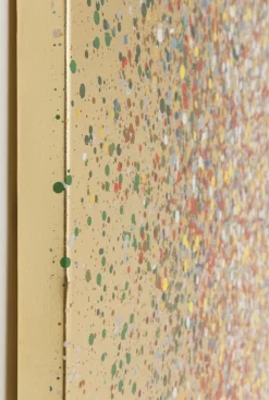 KARE Design Taulut|Olohuone*Flower Boat Taulu Kulta/punainen 80x100cm