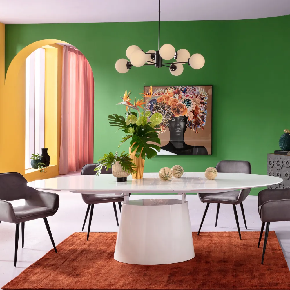 KARE Design Taulut*Flower Hair Kukka Hiukset 120x120cm