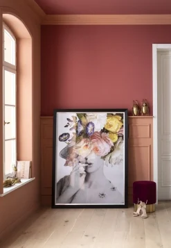 KARE Design Taulut*Flower Lady Pastel Taulu 117x154cm