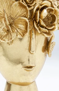 KARE Design Maljakot*Flowercrown Gold Deco Maljakko 20cm