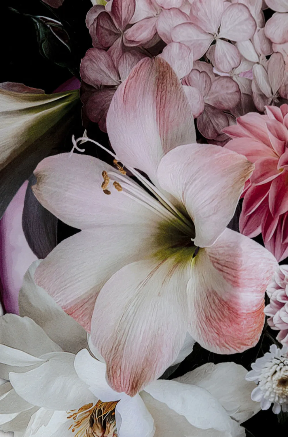 KARE Design Taulut*Flowery Beauty Lasitaulu 80x120cm