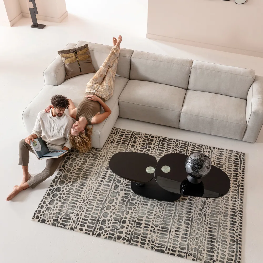 KARE Design Sohvapöydät|Olohuone*Franklin Sohvapöytä -musta 150x58cm