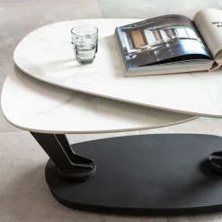 KARE Design Sohvapöydät*Franklin Sohvapöytä, Valkoinen 150x58cm