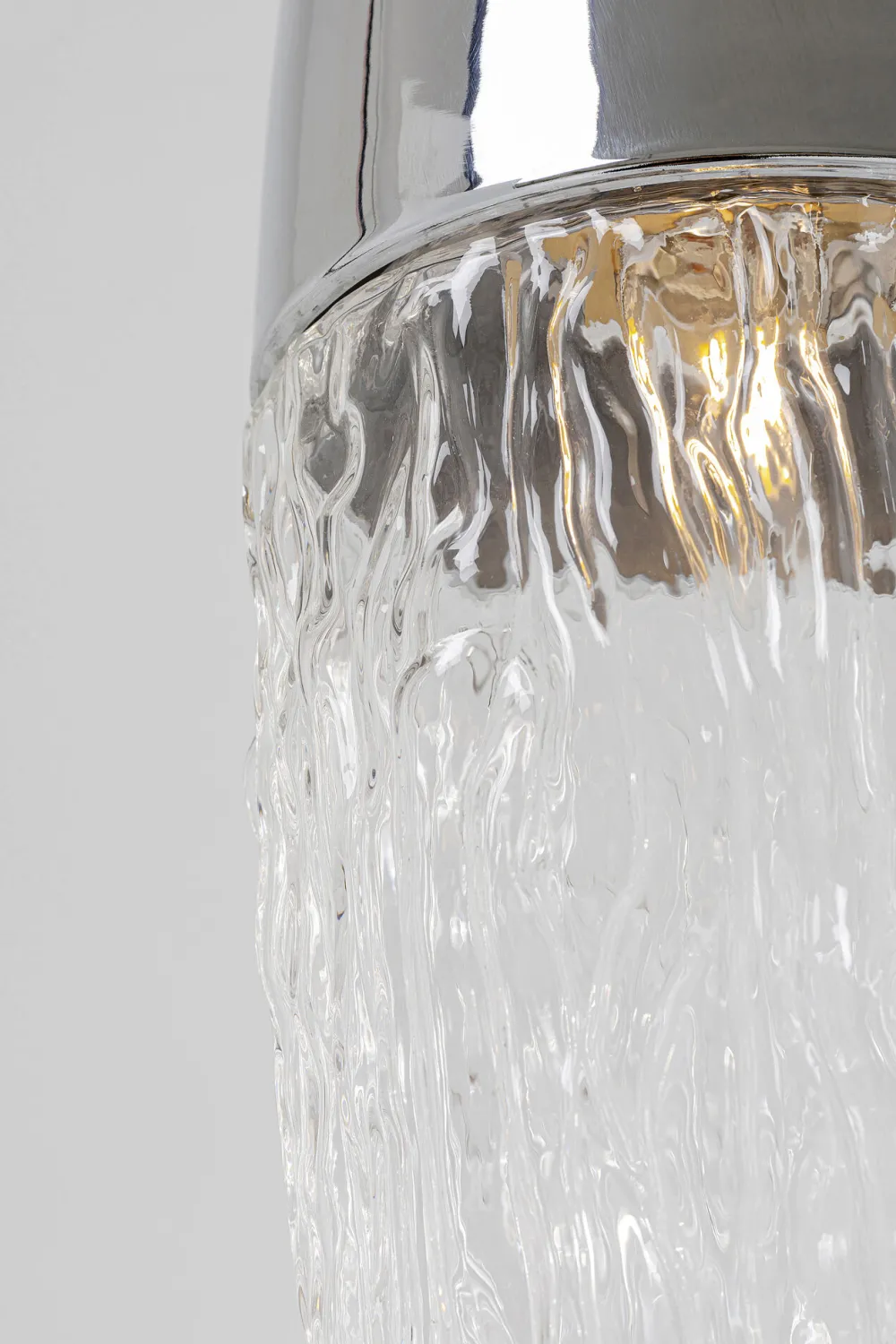 KARE Design Riippuvalaisimet*Frozen Riippuvalaisin Kromi Ø17cm