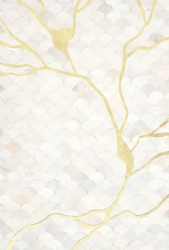 KARE Design Matot*Fulmine Cream Matto Lehmännahkaa 170x240cm