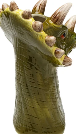 KARE Design Maljakot*Funny Animal Dino Maljakko Vihreä 33cm