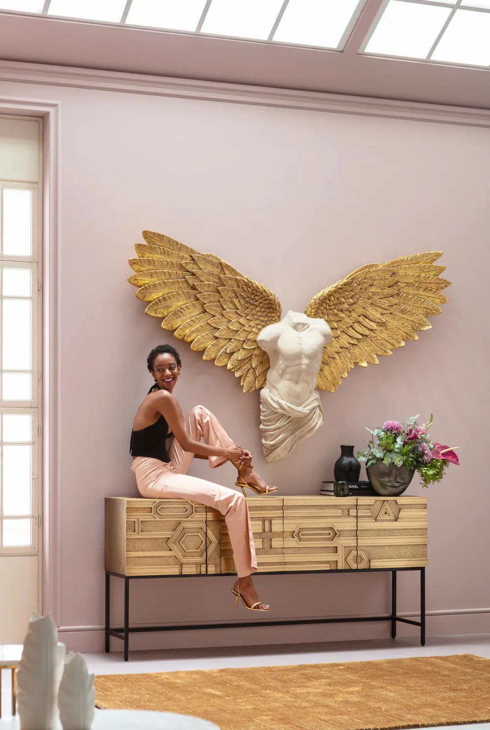 KARE Design Senkit|Olohuone*Futuro Sivupöytä, Senkki 183x86cm