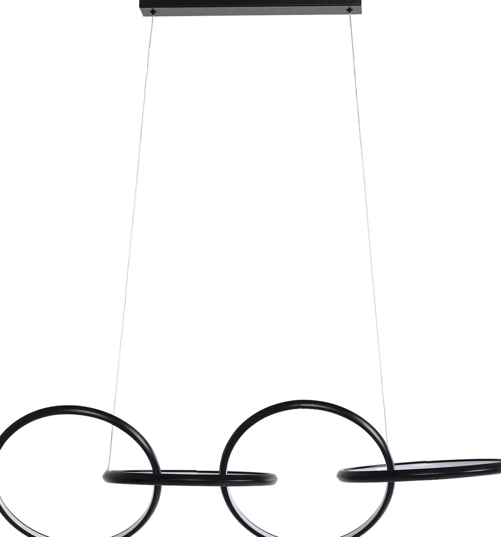 KARE Design Riippuvalaisimet*Galaxy LED Riippuvalaisin Musta 155cm