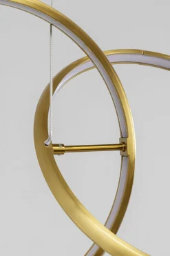 KARE Design Riippuvalaisimet*Galaxy LED Riippuvalaisin Kulta 155cm