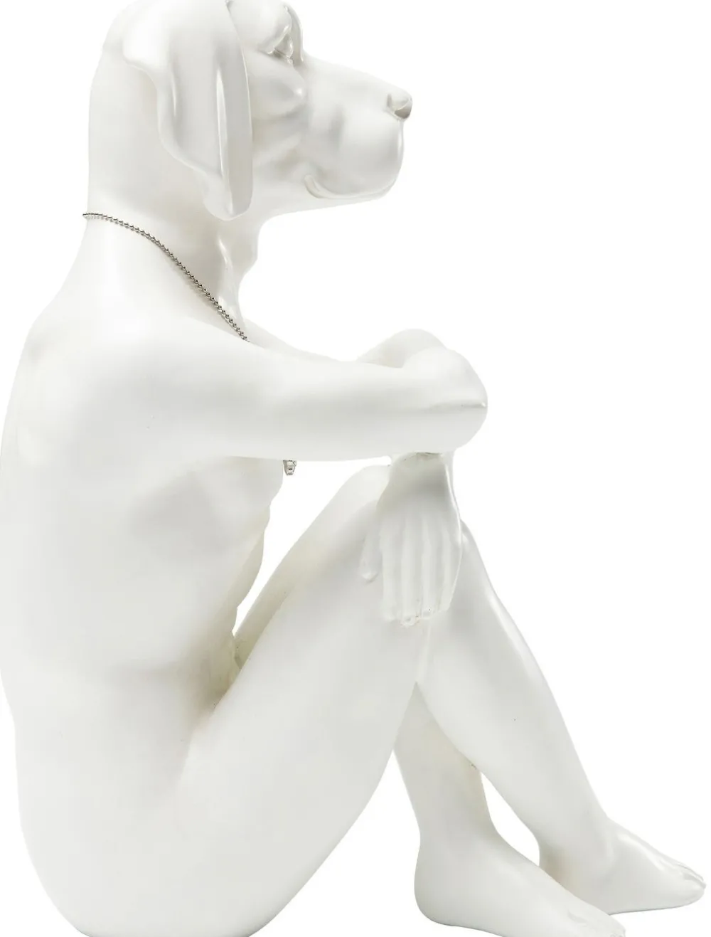 KARE Design Koriste-Esineet*Gangster Dog Koira Koriste-esine, Kermanvärinen