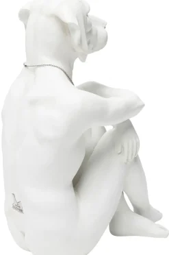 KARE Design Koriste-Esineet*Gangster Dog Koira Koriste-esine, Kermanvärinen