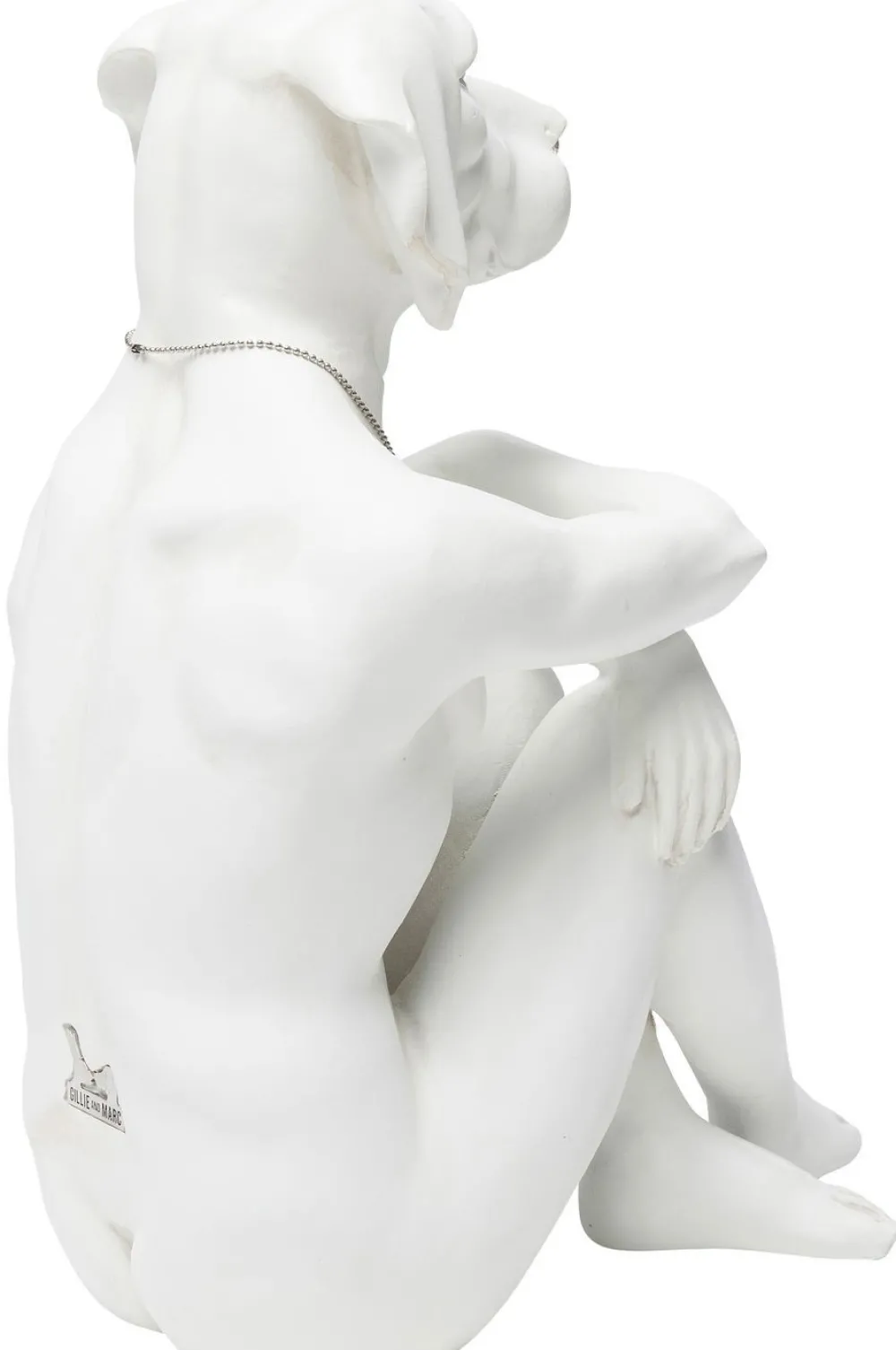 KARE Design Koriste-Esineet*Gangster Dog Koira Koriste-esine, Kermanvärinen