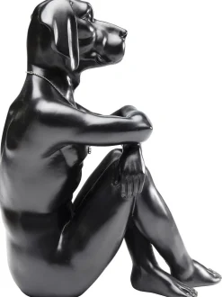 KARE Design Koriste-Esineet*Gangster Dog Koira Koriste-esine, Musta