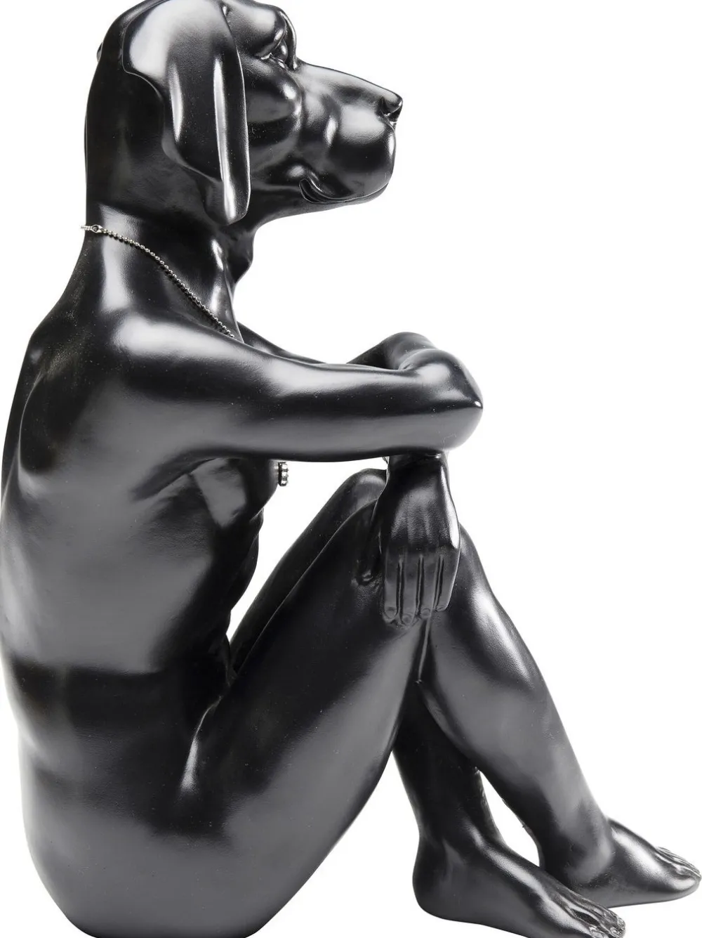 KARE Design Koriste-Esineet*Gangster Dog Koira Koriste-esine, Musta