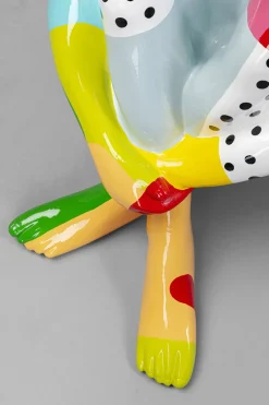 KARE Design Jalalliset Koriste-Esineet*Gangster Dog Koira Koriste-esine Värikäs 80cm