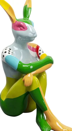 KARE Design Jalalliset Koriste-Esineet*Gangster Rabbit Jänis Koriste-esine Värikäs 80cm