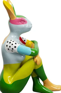 KARE Design Jalalliset Koriste-Esineet*Gangster Rabbit Jänis Koriste-esine Värikäs 80cm