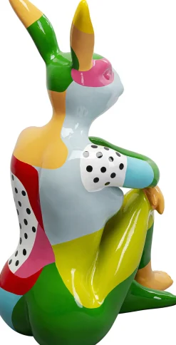 KARE Design Jalalliset Koriste-Esineet*Gangster Rabbit Jänis Koriste-esine Värikäs 80cm