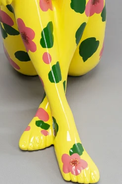 KARE Design Jalalliset Koriste-Esineet*Gangster Rabbit Jänis Koriste-esine Keltainen 80cm