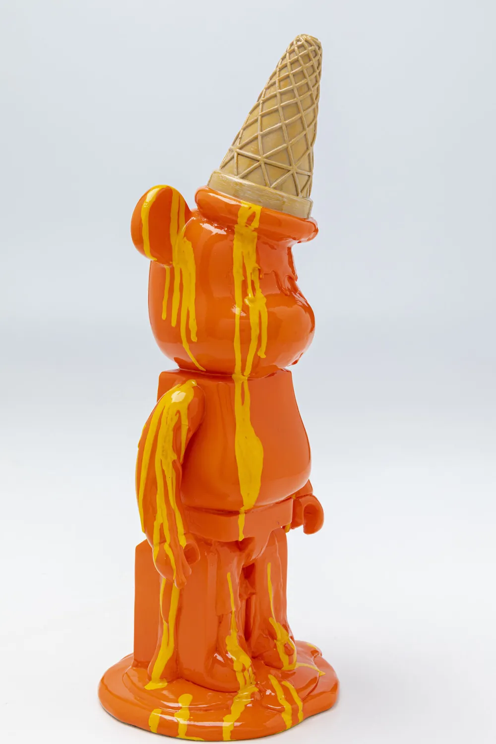 KARE Design Koriste-Esineet*Gelato Bear Jäätelö Karhu Koriste-esine, Oranssi 40cm