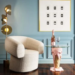 KARE Design Sohvapöydät*Gelato, Jäätelö Sivupöytä Ø48cm