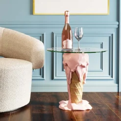 KARE Design Sohvapöydät*Gelato, Jäätelö Sivupöytä Ø48cm
