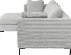 KARE Design Kulmasohvat*Gianni Cord Kulmasohva, Harmaa, Vasen