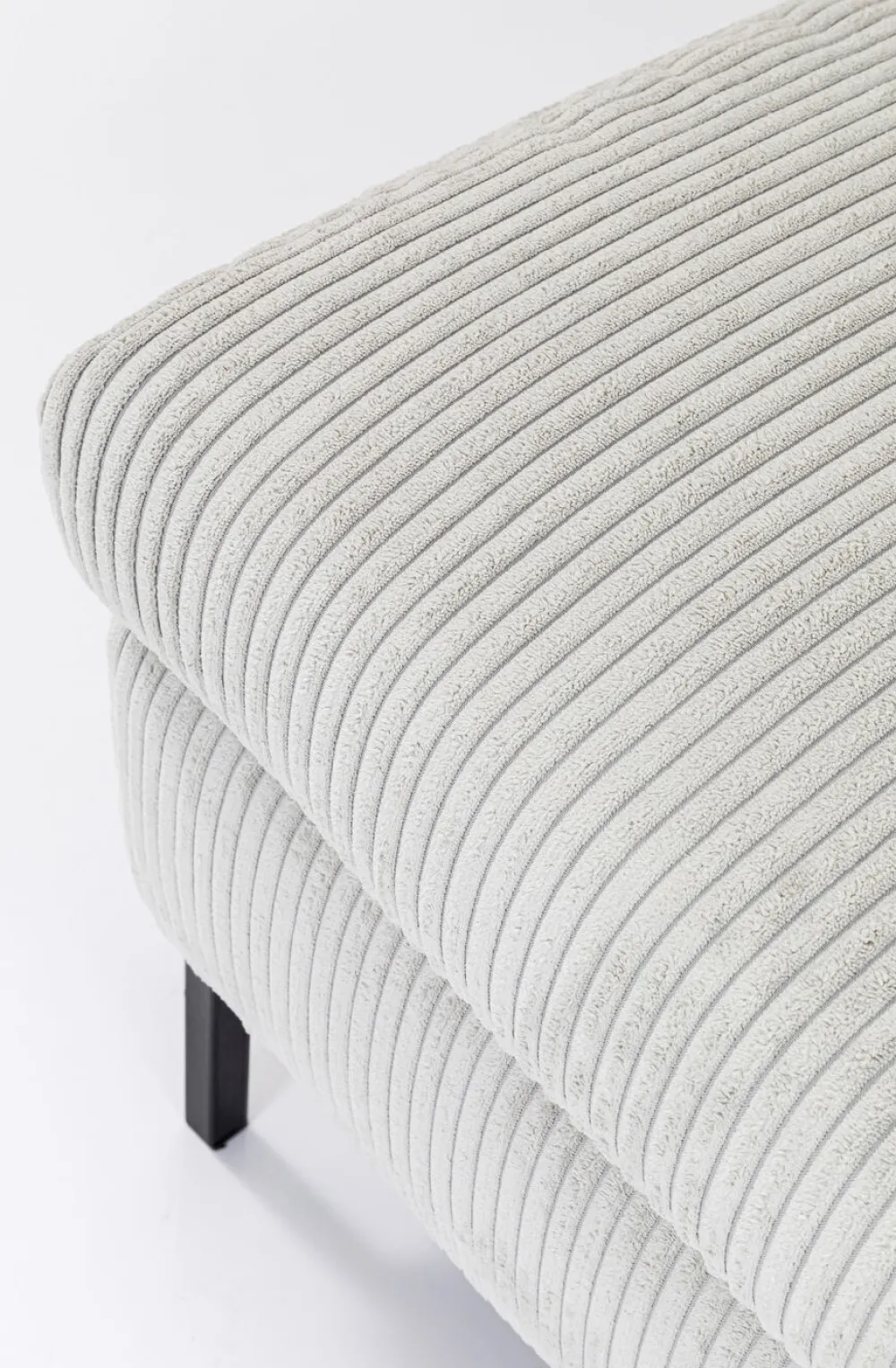 KARE Design Kulmasohvat*Gianni Cord Kulmasohva, Harmaa, Vasen