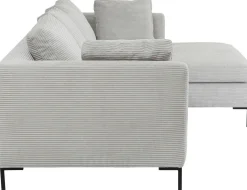 KARE Design Kulmasohvat*Gianni Cord Kulmasohva, Harmaa, Oikea