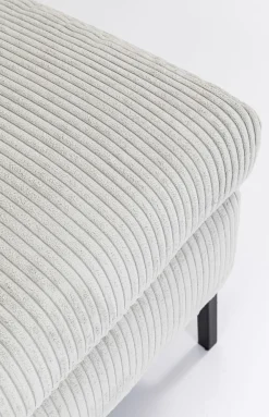 KARE Design Kulmasohvat*Gianni Cord Kulmasohva, Harmaa, Oikea