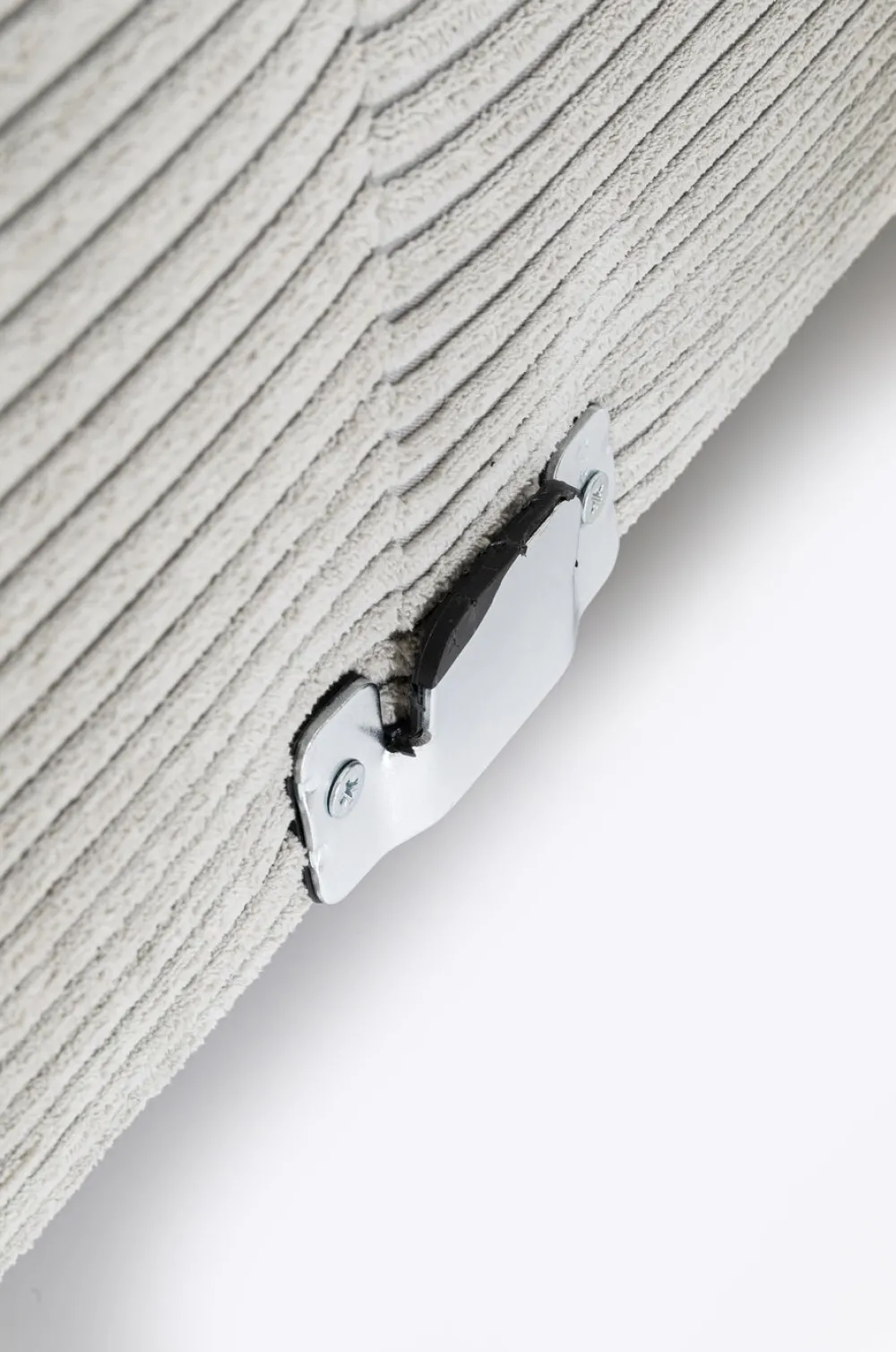 KARE Design Kulmasohvat*Gianni Cord Kulmasohva, Harmaa, Oikea