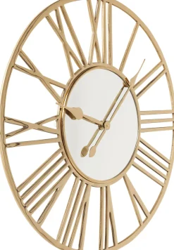 KARE Design Kellot*Giant Gold Seinäkello, Kulta Ø80cm