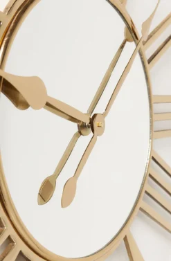 KARE Design Kellot*Giant Gold Seinäkello, Kulta Ø80cm