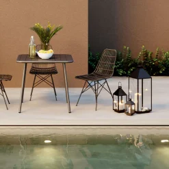 KARE Design Lyhdyt*Giardino Black Lyhty (4/Setti)