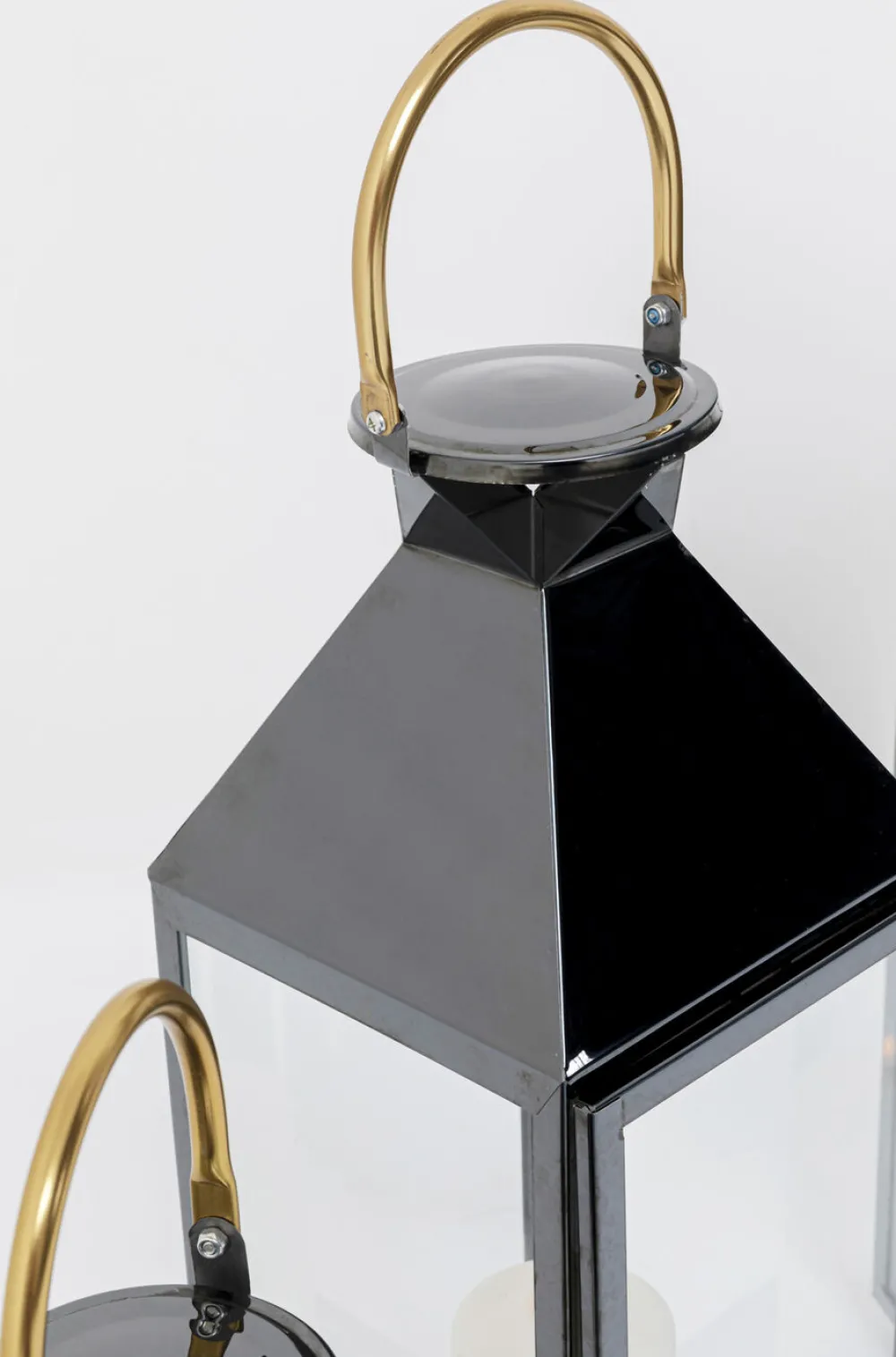 KARE Design Lyhdyt*Giardino Black Lyhty (4/Setti)