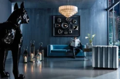 KARE Design Lyhdyt*Giardino Lyhdyt, Hopea (4/Setti)