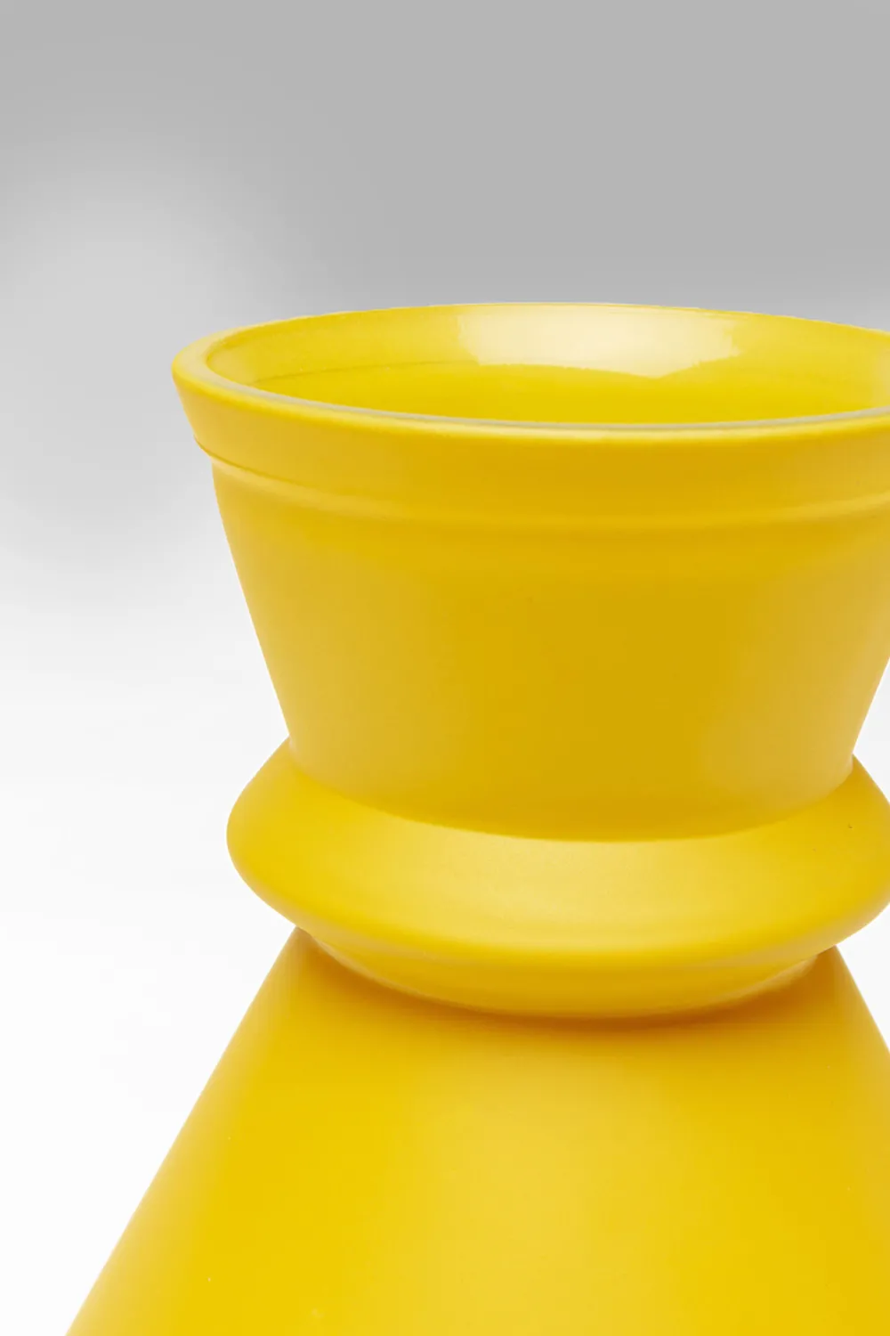 KARE Design Maljakot|Olohuone*Gina Maljakko Keltainen 25cm