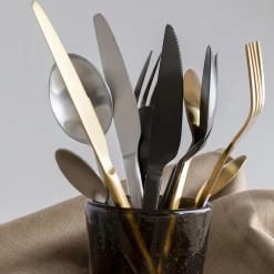 KARE Design Keittiö Ja Astiat*Gloria Aterimet Matta Hopea (16/osaa)