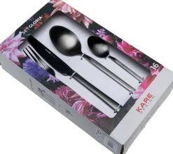 KARE Design Keittiö Ja Astiat*Gloria Aterimet Matta Musta (16/osaa)