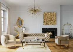 KARE Design Konsolipöydät Ja Sivupöydät*Gloria Konsolipöytä, Kulta