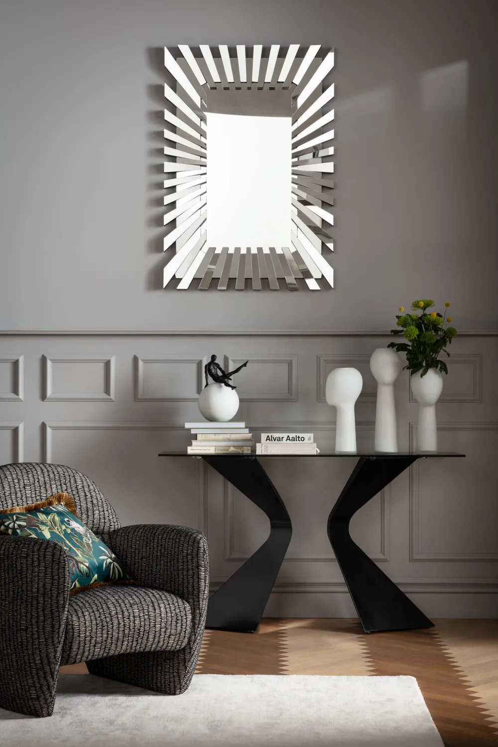 KARE Design Konsolipöydät Ja Sivupöydät*Gloria Konsolipöytä, Musta 140x81cm