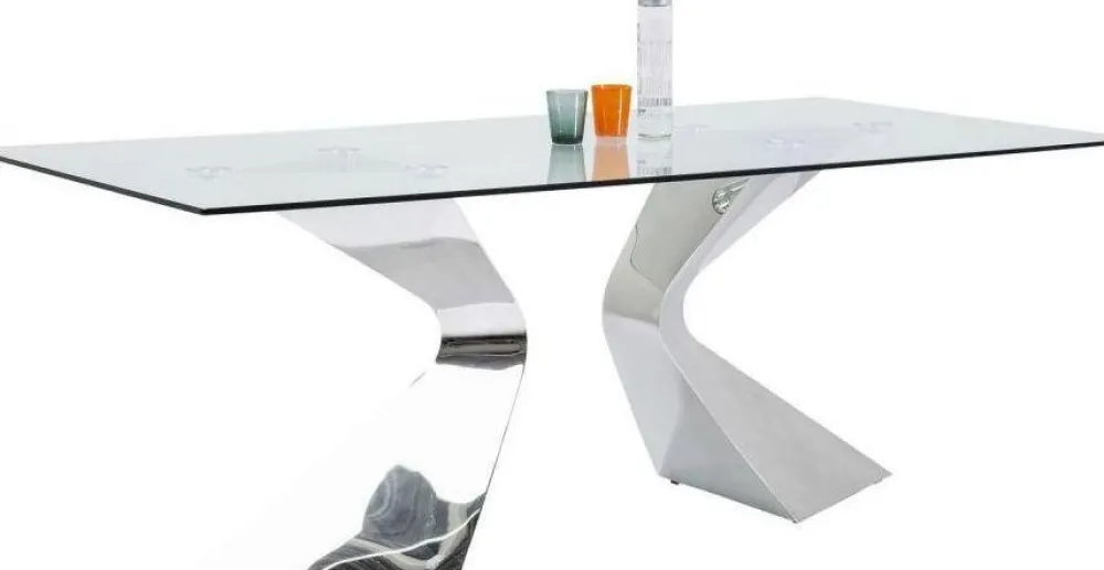 KARE Design Pöydät*Gloria Pöytä, Kromi 100x200cm