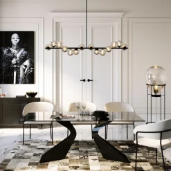 KARE Design Pöydät*Gloria Pöytä, Musta 200x100cm