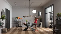 KARE Design Pöydät*Gloria Pöytä, Musta 200x100cm