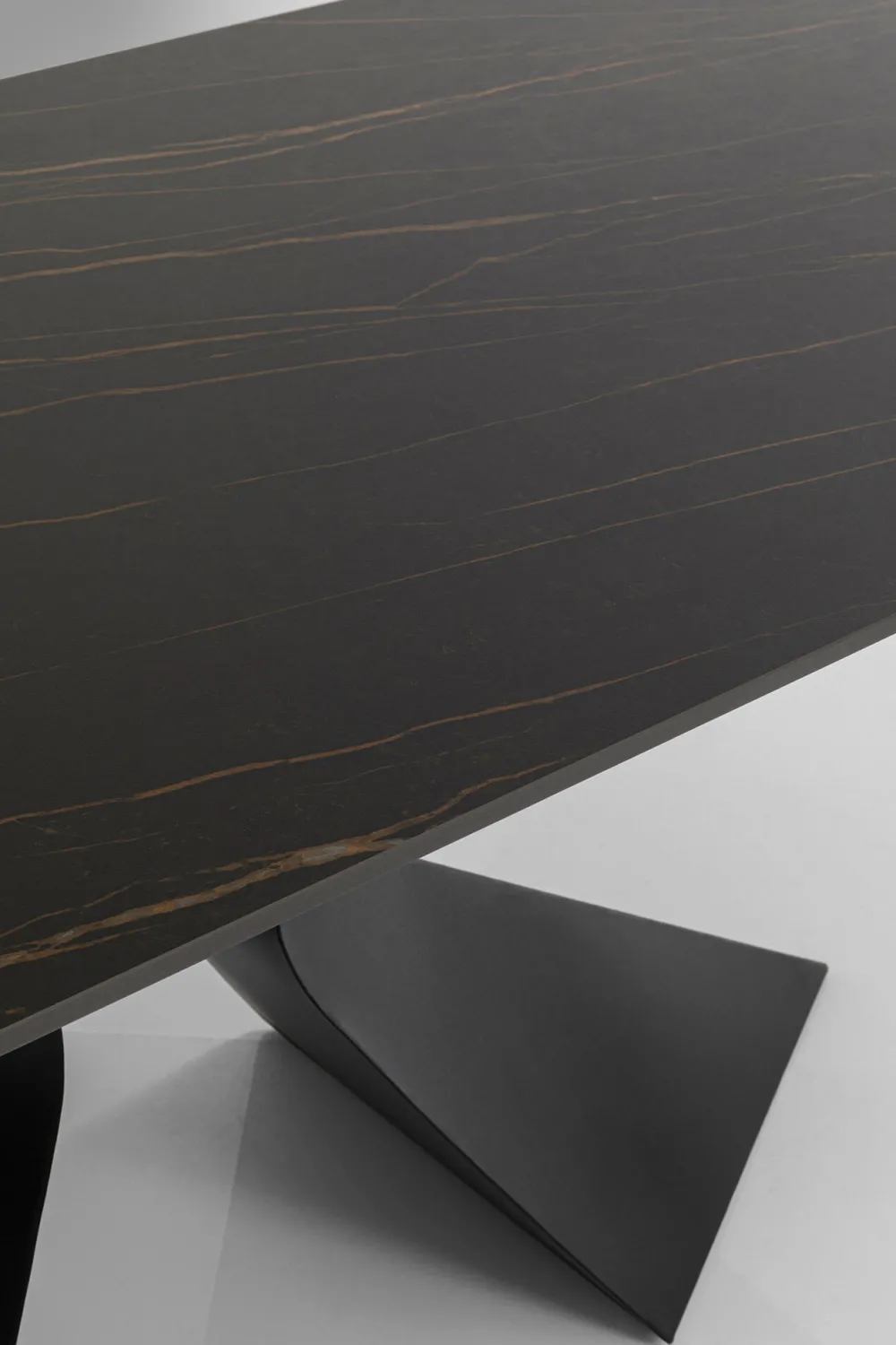 KARE Design Pöydät*Gloria Pöytä Ulkokaluste, Keraaminen Pöytälevy, Musta, 180x90cm