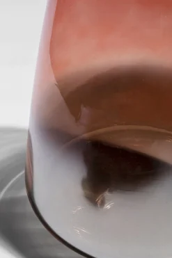 KARE Design Maljakot|Olohuone*Glow Red Maljakko, Punainen 23cm