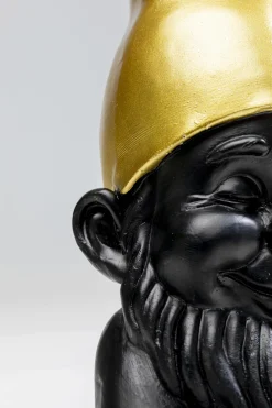 KARE Design Koriste-Esineet*Gnome Tonttu Koriste-esine Musta 21 Cm